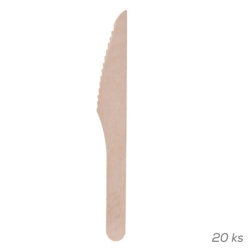 Orion Nůž dřevo 16,5 cm 20 ks NATURE 143691