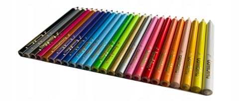 Bambino Tužky v dřevěném rámečku 24 barev + ořezávátko KX5487_1
