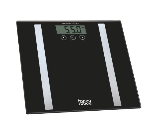 Koupelnová váha s analyzátorem tělesného tuku Teesa TSA0802