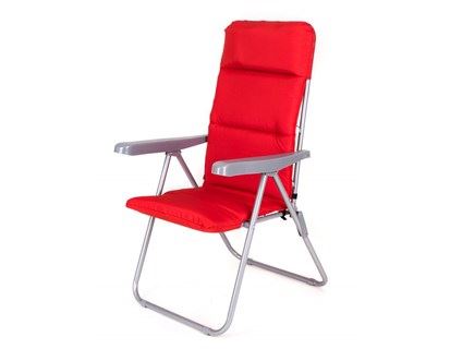 HAPPYGREEN Židle zahradní skládací LOARA 68x58x107 cm,červená 50320601