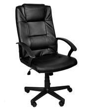 Malatec 8982 Kancelářská ergonomická židle EKO kůže černá 13975