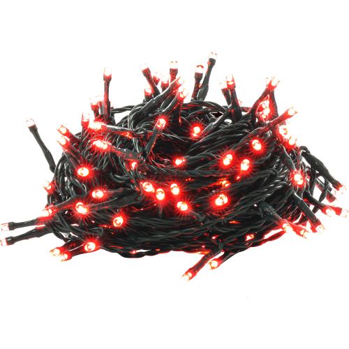 RETLUX RXL 307 Vánoční řetěz jednobarevný 150 LED 15+5m, červený 50003547