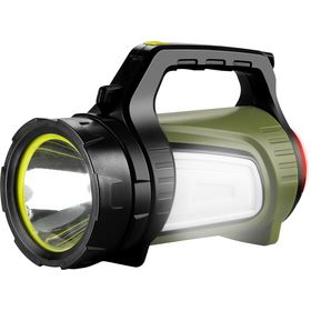 Sencor SLL 87 Ruční nabíjecí LED svítilna s Powerbankou 2in1 5W, černozelená 50004423
