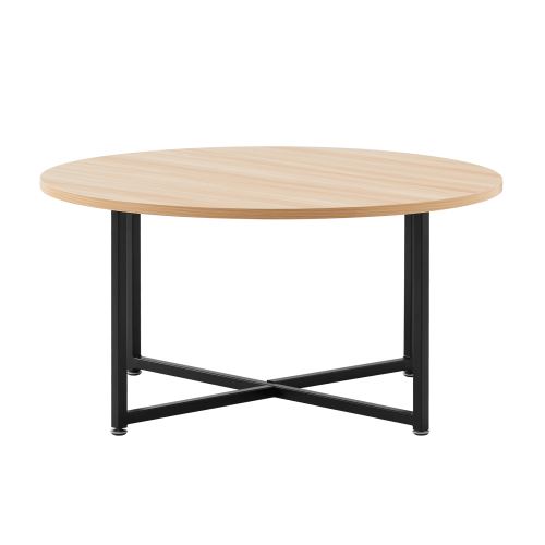 Kondela 371207 Konferenční stolek dub, černá SAFRON