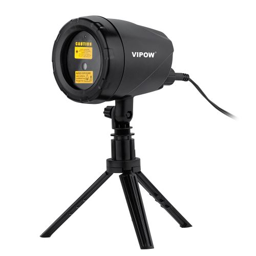 Vipow Vánoční laserový projektor 9 režimů, černý ZAR0443