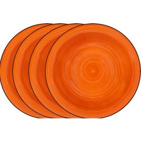 LAMART LT9063 Set hlubokých oranžových talířů 4 ks HAPPY 42004711