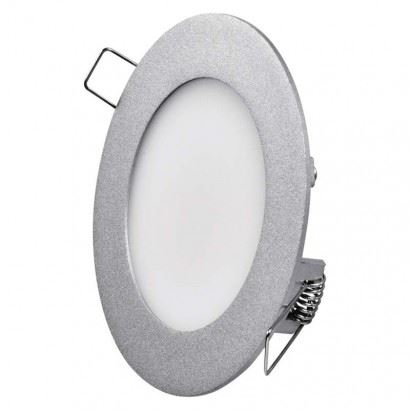 EMOS Lighting ZD1222 LED podhledové svítidlo PROFI stříbrné, 12 cm, 6 W, neutrální bílá 1540120670