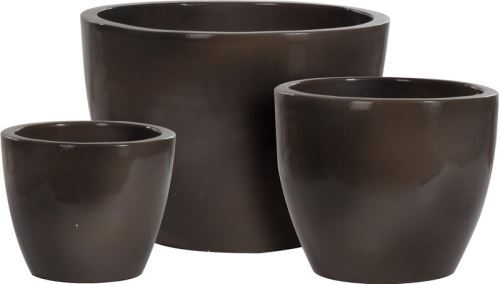 Květináč keramika sada 3 ks Progarden KO-VT4100580