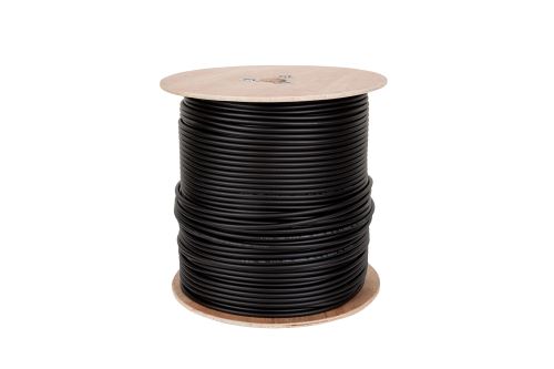 Cabletech Koaxiální kabel F690 BV + BLACK GEL 305m černý KAB0020