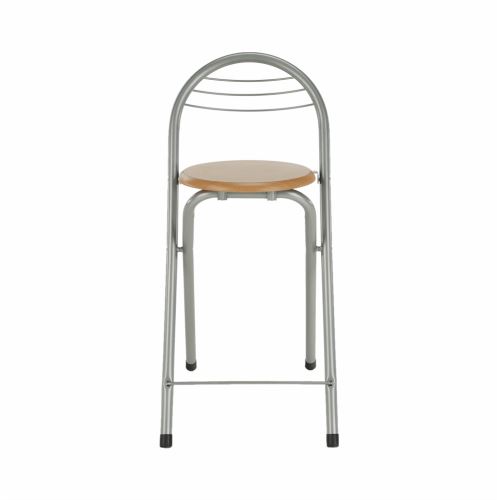 Kondela 4008421 Barová židle buk, aluminium BOXER