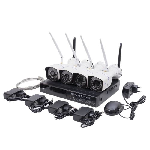 PNI House WiFi550 NVR 8kanálový video monitorovací kit