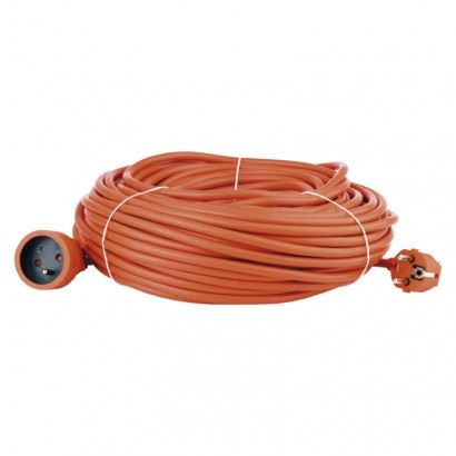 Emos Prodlužovací kabel 40 m, 1 zásuvka P01140, 230 V, oranžový 1901014000