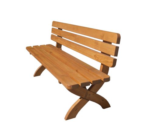 Rojaplast zahradní dřevěná lavice STRONG MASIV 160 cm 281/5