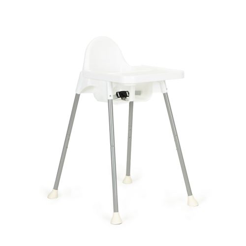 ECOTOYS HA-007 WHITE Jídelní židlička 2v1 bílá