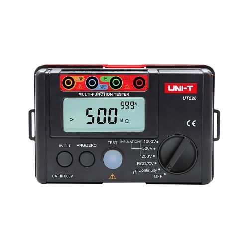 Uni-T UT526 Multifunkční měřič pro elektrikáře, měřič odporu MIE0133