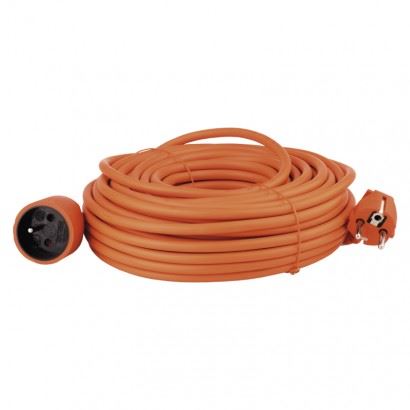 Emos Prodlužovací kabel 25 m P01125, 1 zásuvka, 230V, oranžový 1901012500