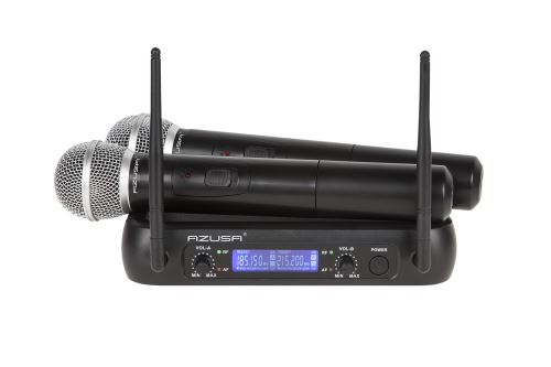 Azusa VHF mikrofon WR-358LD 2 kanály MIK0141