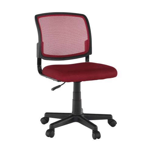 Kondela 265167 Otočná židle tmavě červená, černá RAMIZA