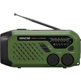SENCOR SRD 1000SCL GR Rádio zelené 35057678