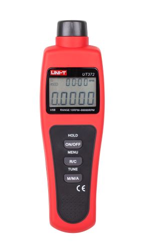 Uni-T UT372 Měřič (tachometr) s rozhraním USB červený MIE0130