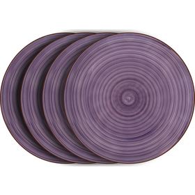 LAMART LT9054 Set mělkých fialových talířů 4 ks HAPPY 42004687