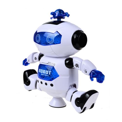 OEM Interaktivní tančící robot ANDROID 360, plast KX9736